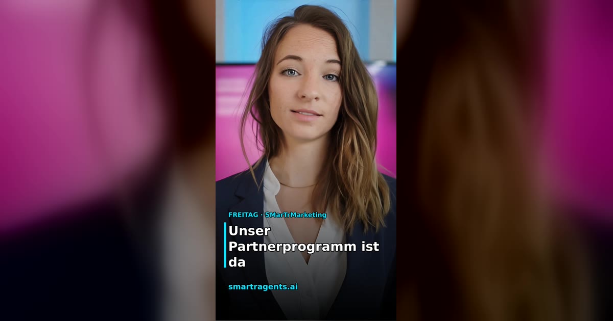 SMarTrMarketing: Unser Partnerprogramm ist da, empfehlen bringt 15 Prozent, weiterverkaufen bis 25 …
