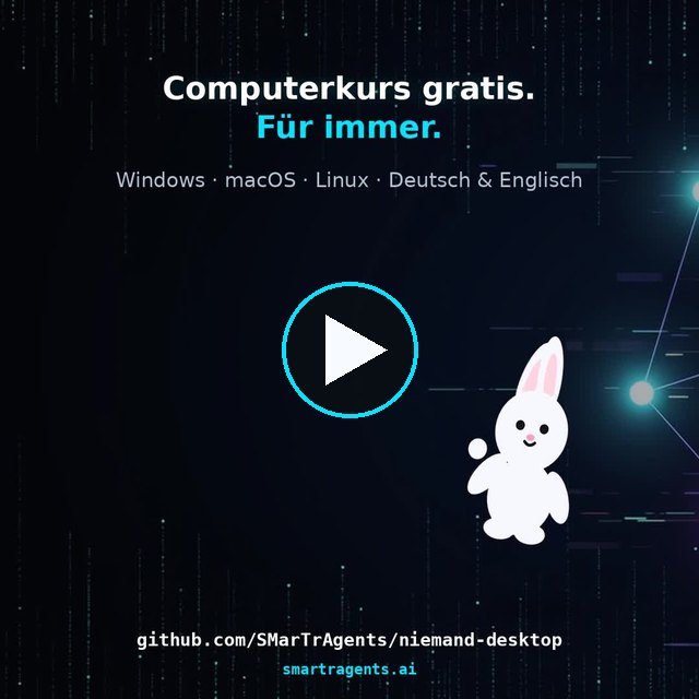 Vorschau: Niemand, der weiße Hase, winkt — Video auf YouTube ansehen